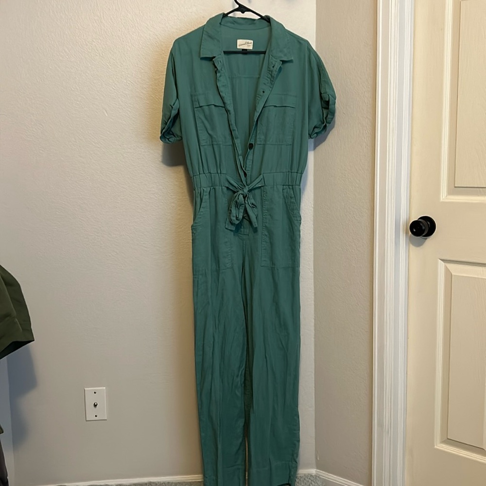 Teal Jumpsuit
